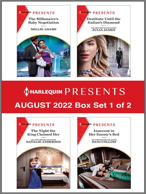 Title details for Harlequin Presents: August 2022 Box Set 1 of 2 by Millie Adams - Available